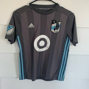 Adidas Minnesota loons jersey youth size medium/uk 11-12